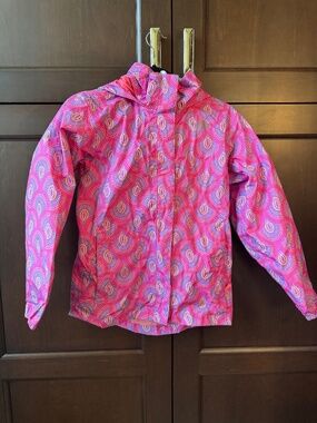 North Face rain coat